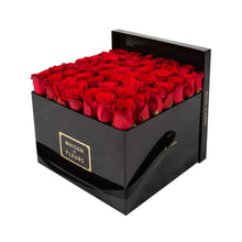 Load image into Gallery viewer, Fresh Roses in 30cm Square Box