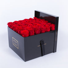 Load image into Gallery viewer, Preserved Roses in 30cm Square Box