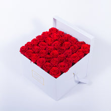 Load image into Gallery viewer, Preserved Roses in 30cm Square Box