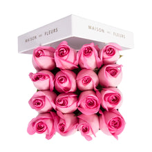 Load image into Gallery viewer, Fresh Roses in 15cm Square Box