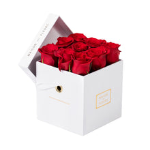 Load image into Gallery viewer, Preserved Roses in 15cm Square Box